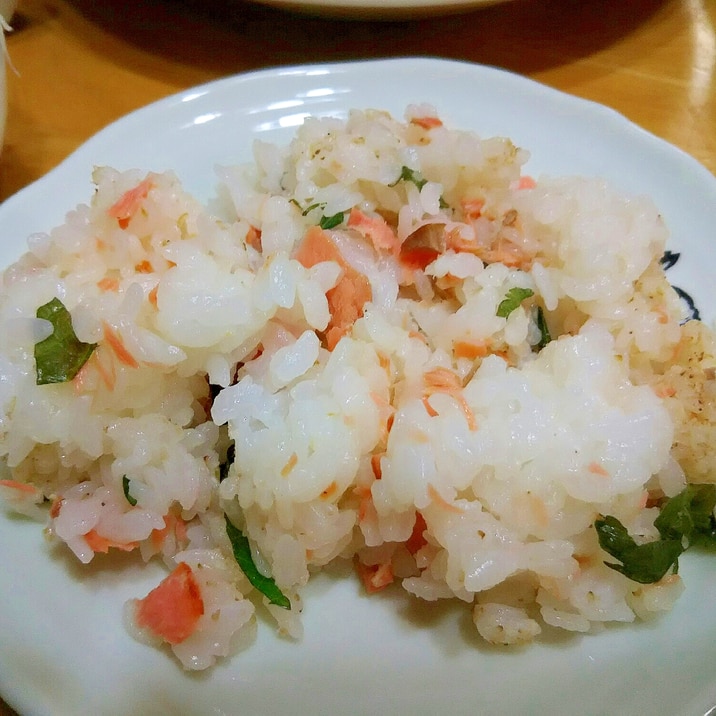 酢飯de疲労回復！鮭ご飯